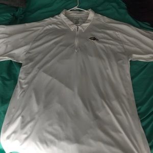 Baltimore Ravens 1/4 zip short sleeve shirt